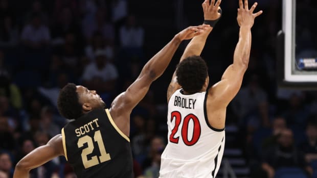 San Diego State basketball player Matt Bradley